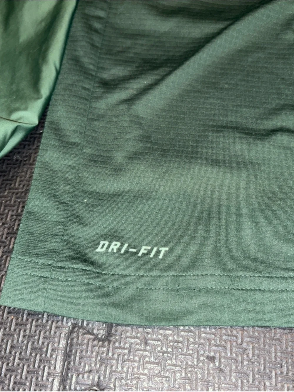 Nike Dri-FIT Pullover - Dark Green & Gold Accent